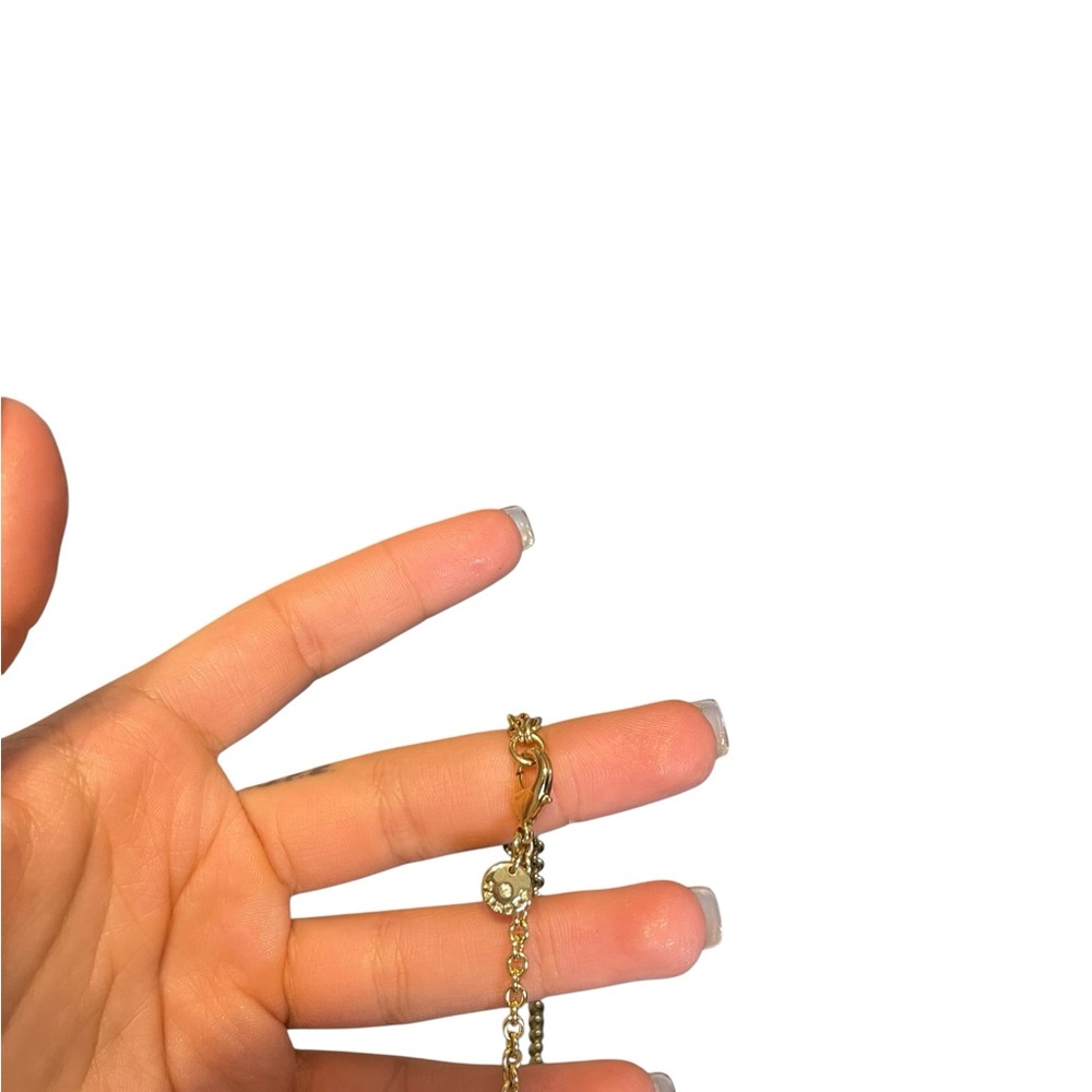 Talbots Gold Bracelet with Colorful Charms - Picture 3 of 3